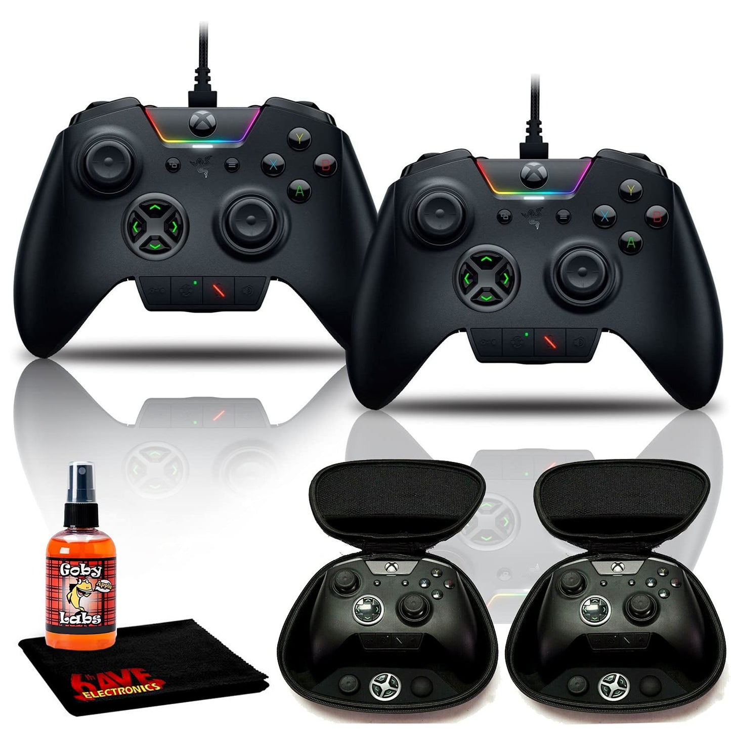 Razer Wolverine Ultimate Wired Gaming Controller Bundle for PC