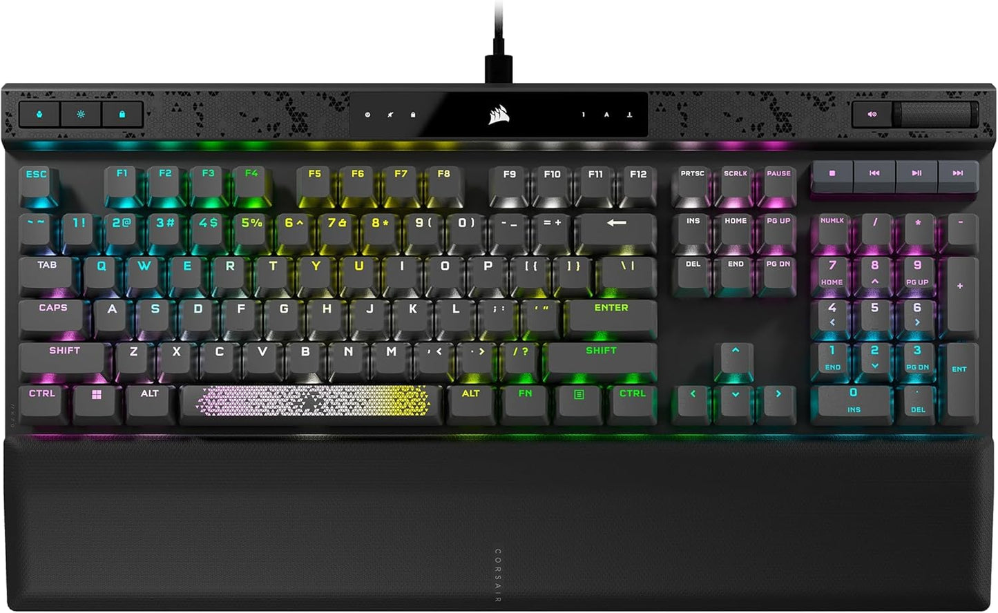 CORSAIR K70 MAX RGB Gaming Keyboard: Adjustable Switches & Rapid Trigger