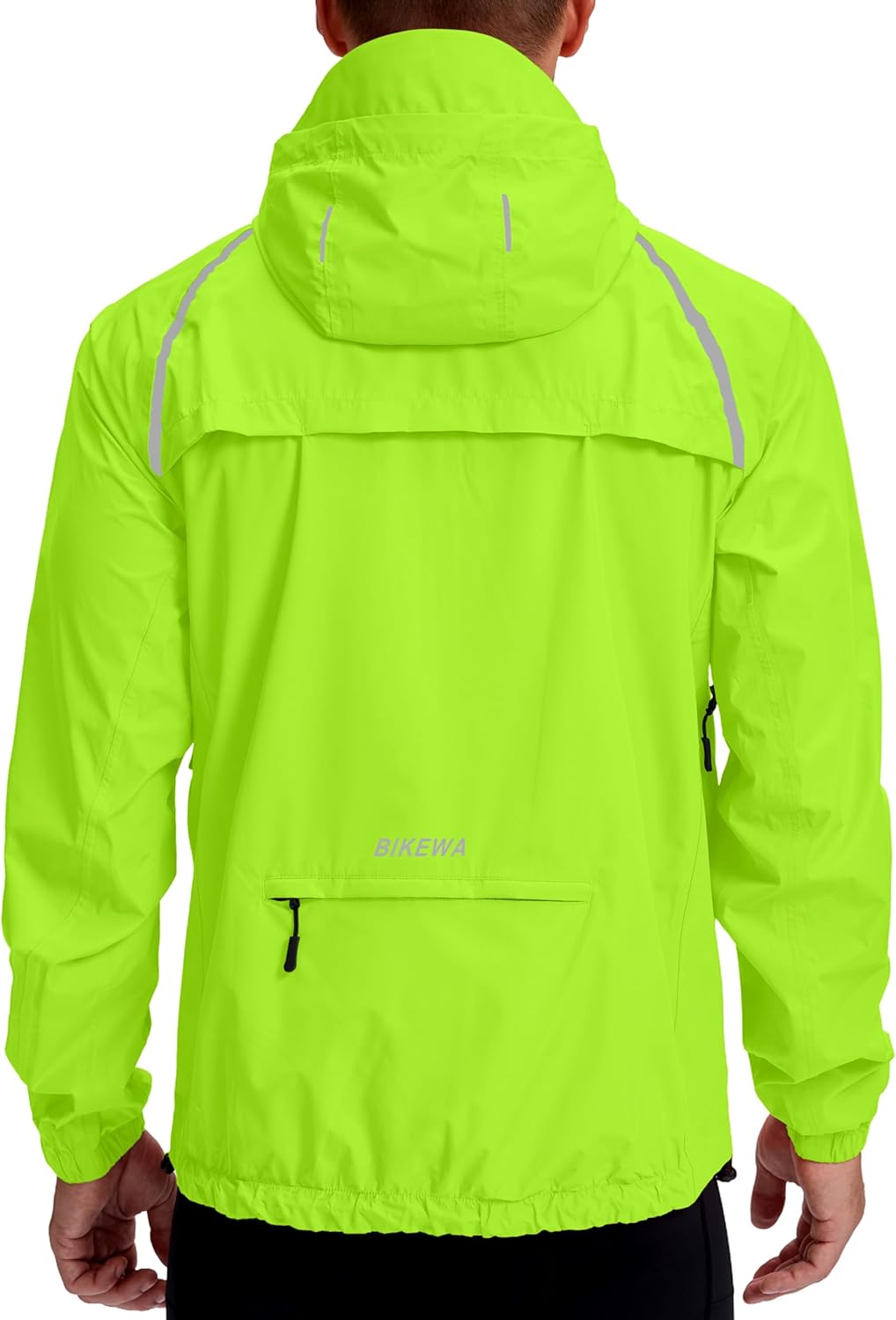 Men's Cycling Rain Jackets Waterproof Lightweight Windbreaker