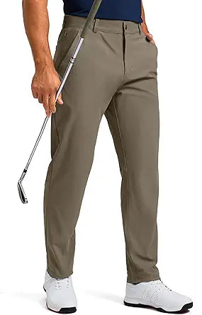 Soothfeel Men's Golf Pants - Slim Fit Stretch Tech Trousers