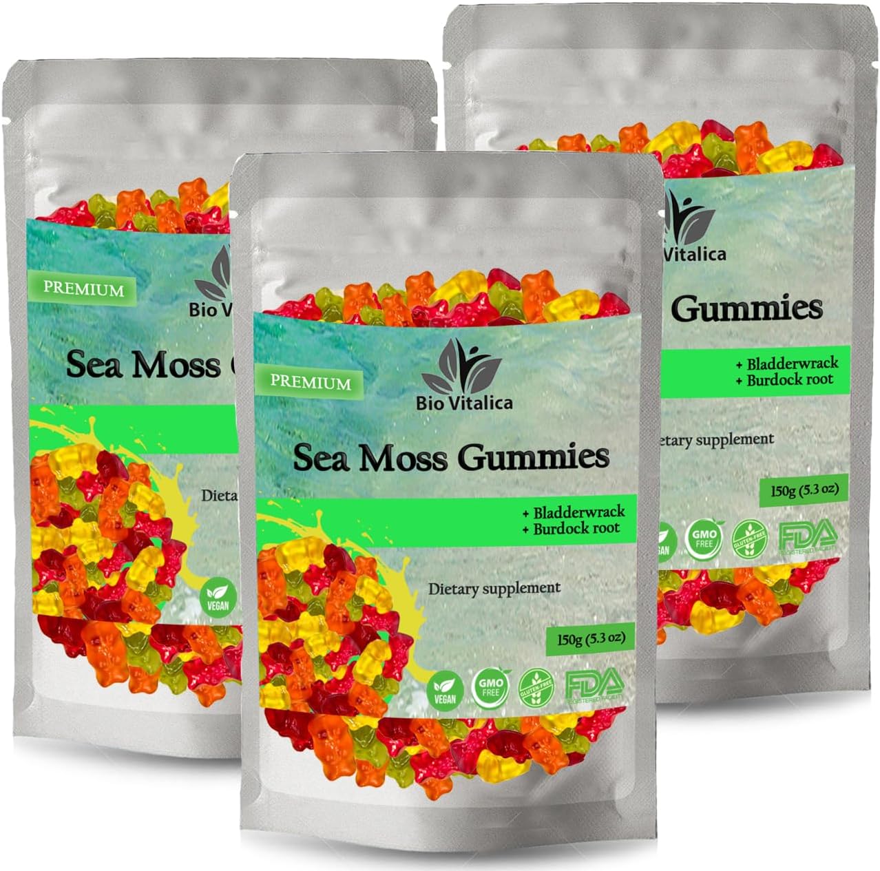 Sea Moss Gummies for Immune Boosting and Overall Wellness