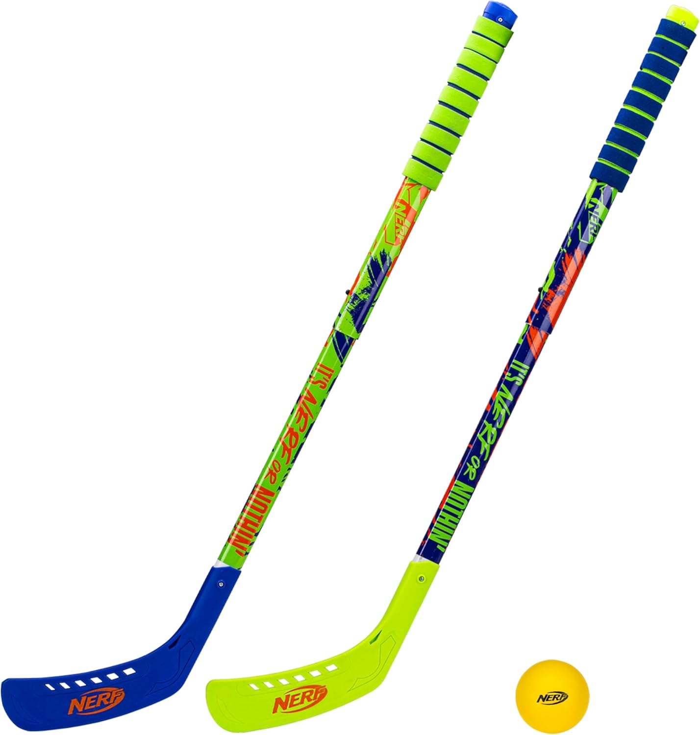 Franklin Sports Youth Hockey Set with Sticks & Ball