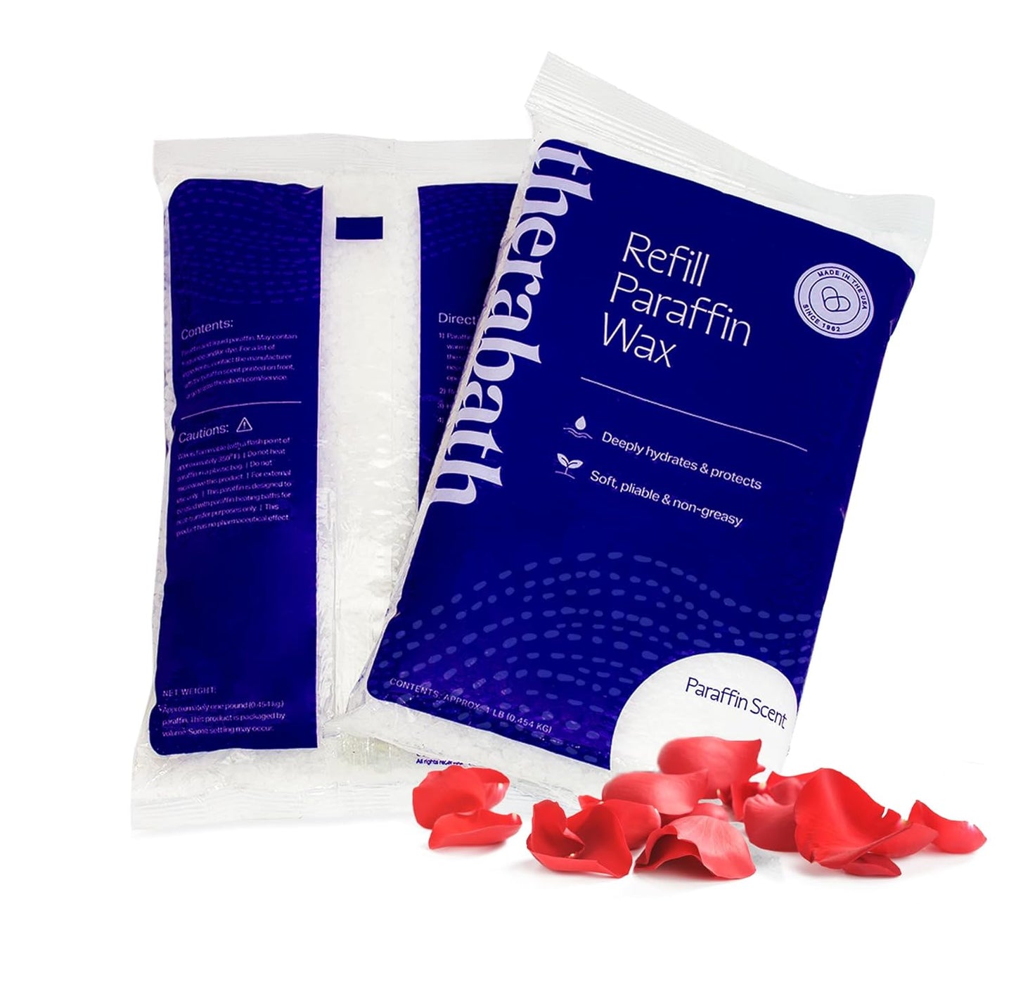 Therabath Paraffin Wax Refill for Hands, Feet, and Body