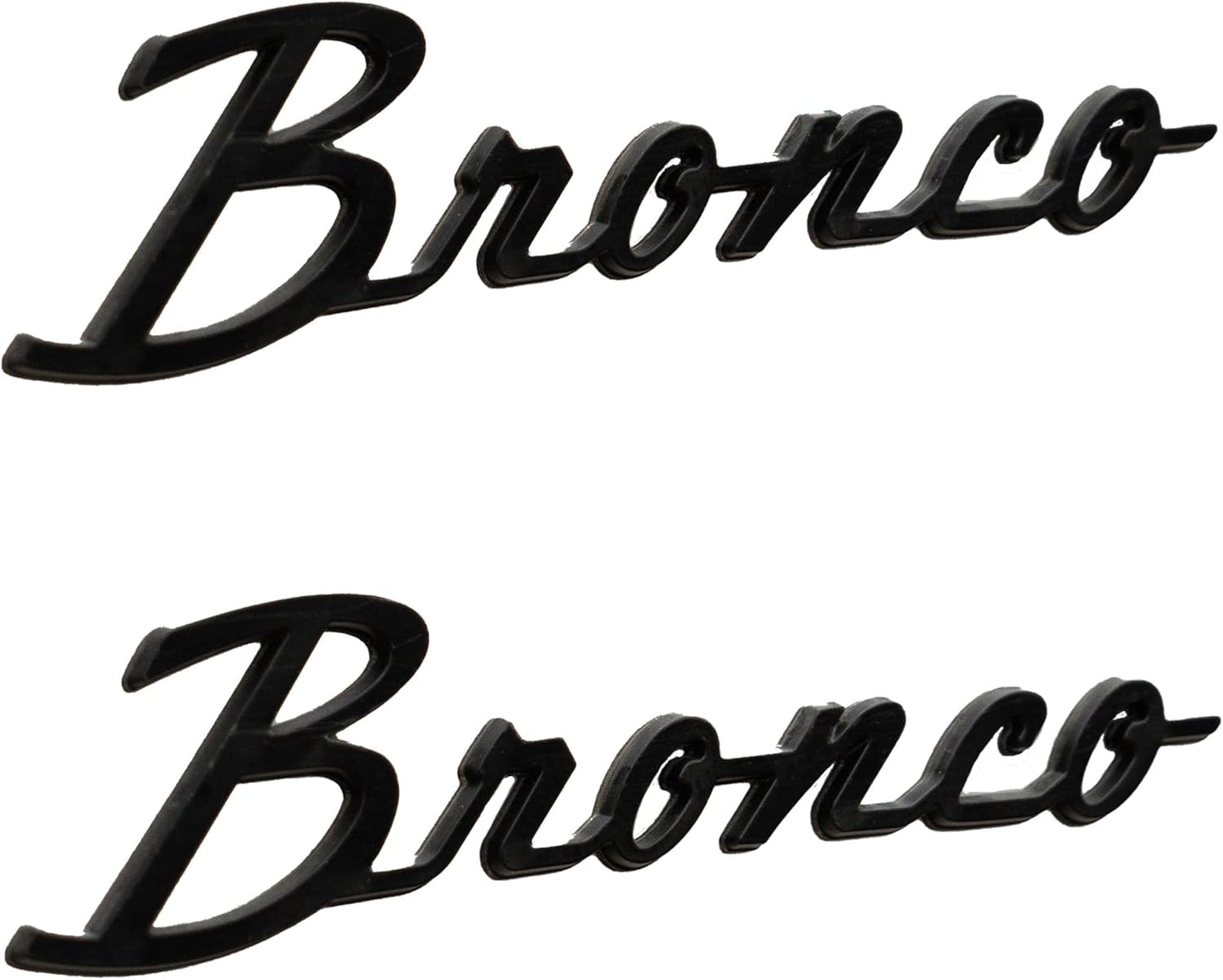 2021-2025 Ford Bronco Classic Gloss Black Fender Badge Kit Review
