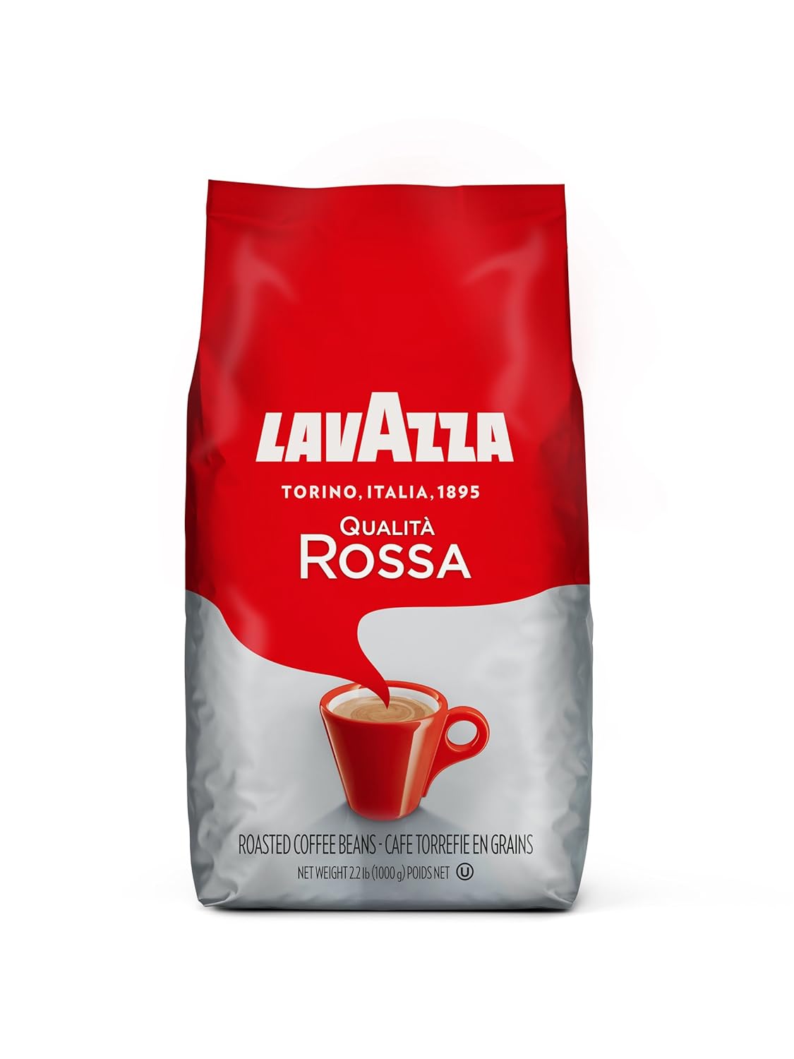 Lavazza Qualita Rossa Espresso Beans - Authentic Italian Blend