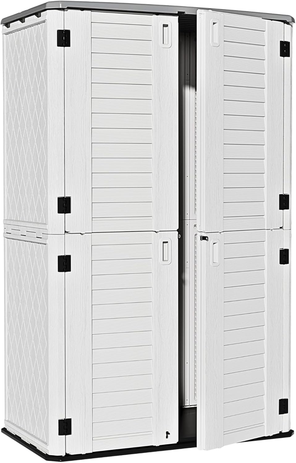 ZZM Large Waterproof Storage Shed for Outdoor Needs