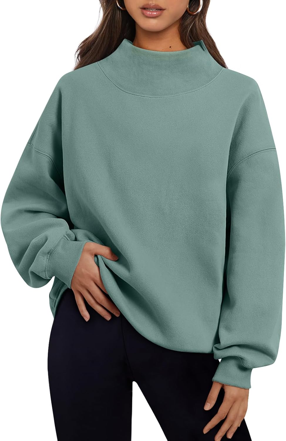 Trendy Queen Oversized Sweatshirts for Fall Fashion Outfits