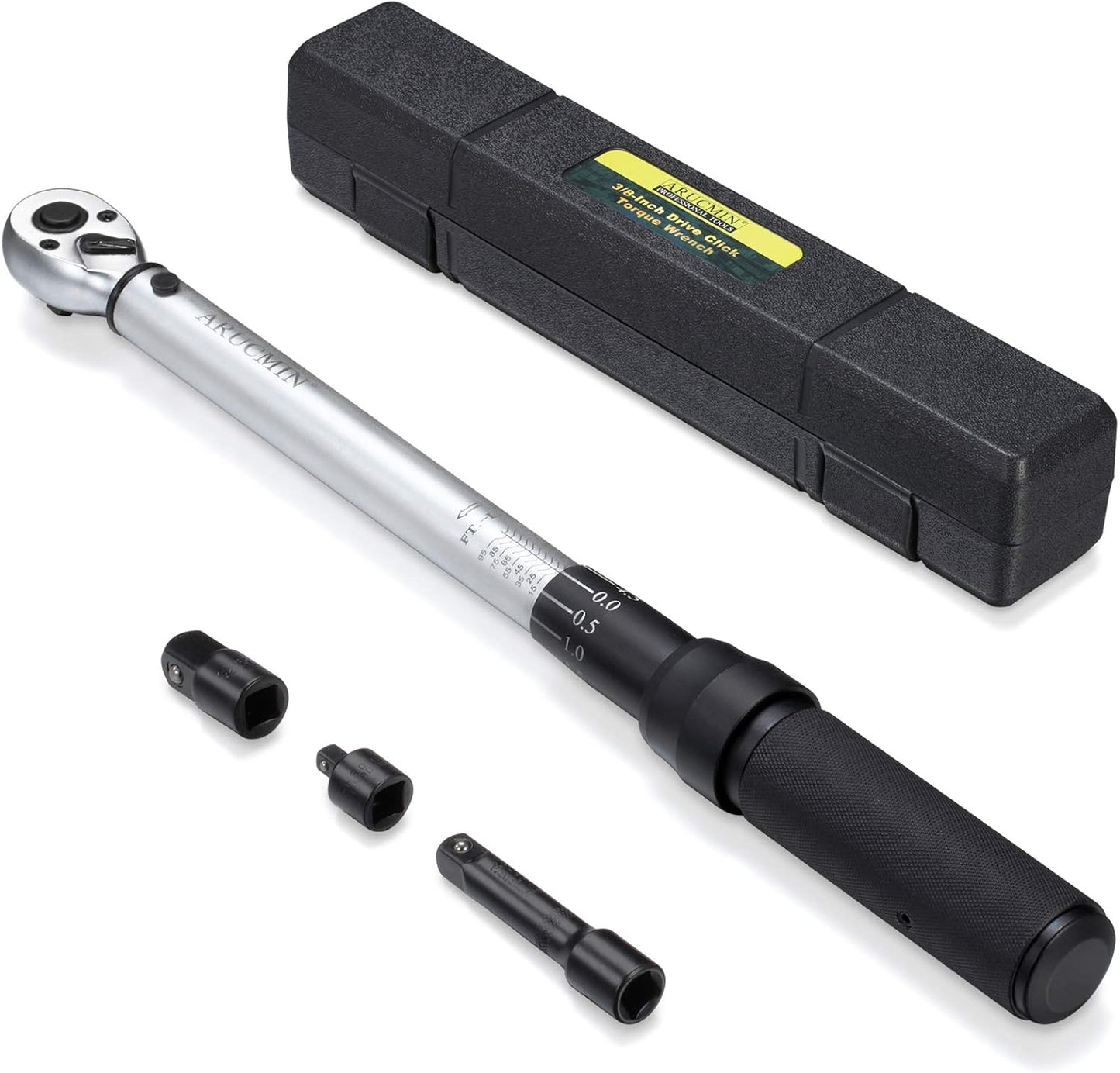 3/8-Inch Drive Click Torque Wrench for Precision and Durability