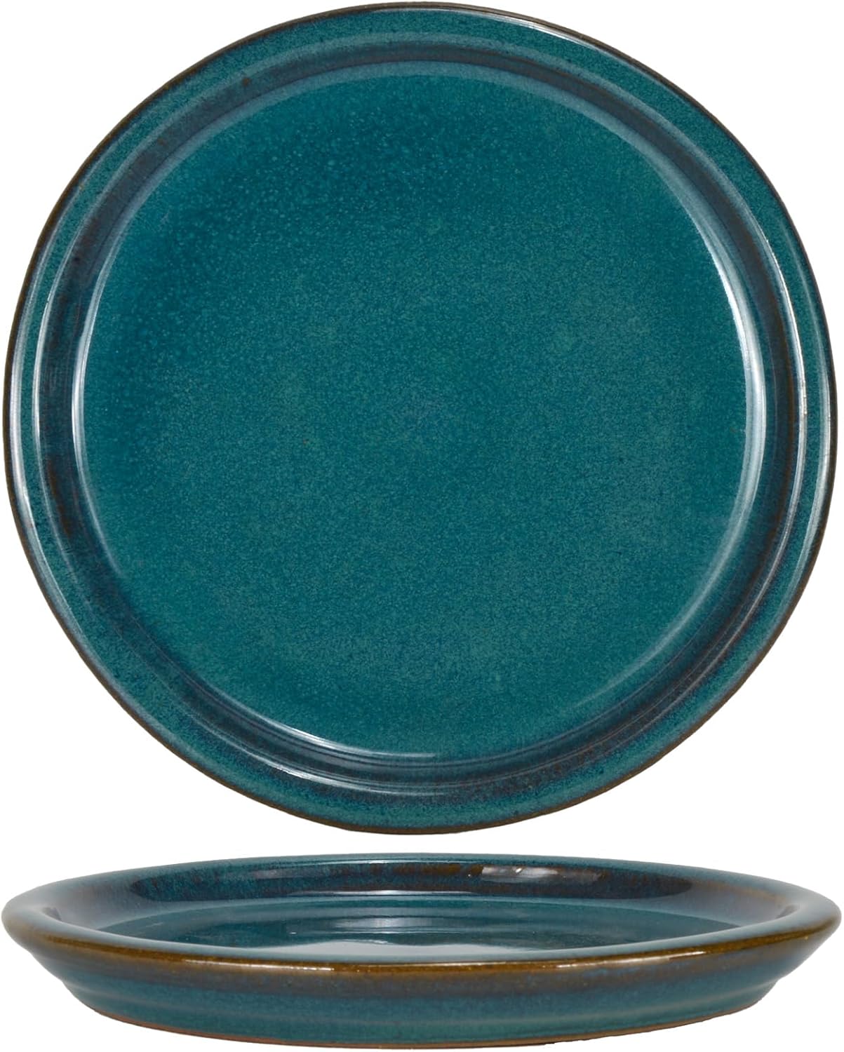 W&W Ceramic Plant Saucer - Stylish Indoor Pot Trays for Plants