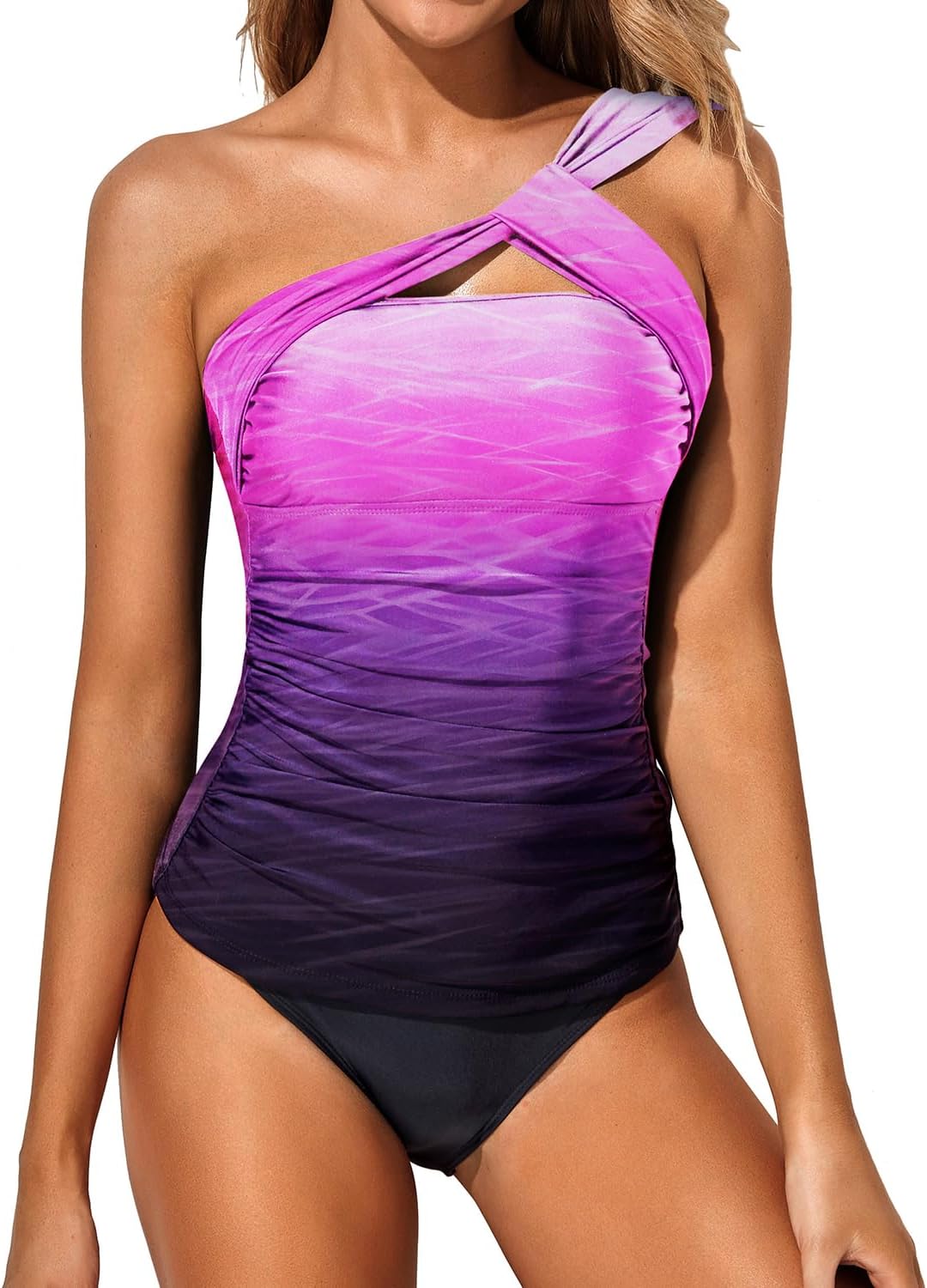 Tempt Me Two Piece Tankini Bathing Suits for Women - Stylish Swimwear