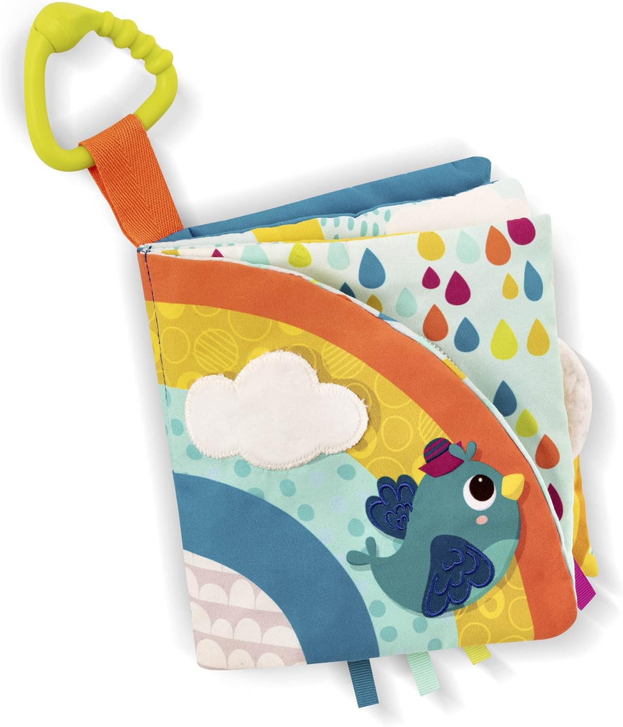 B. baby Rainbow Sunshine Cloth Book - Sensory Development