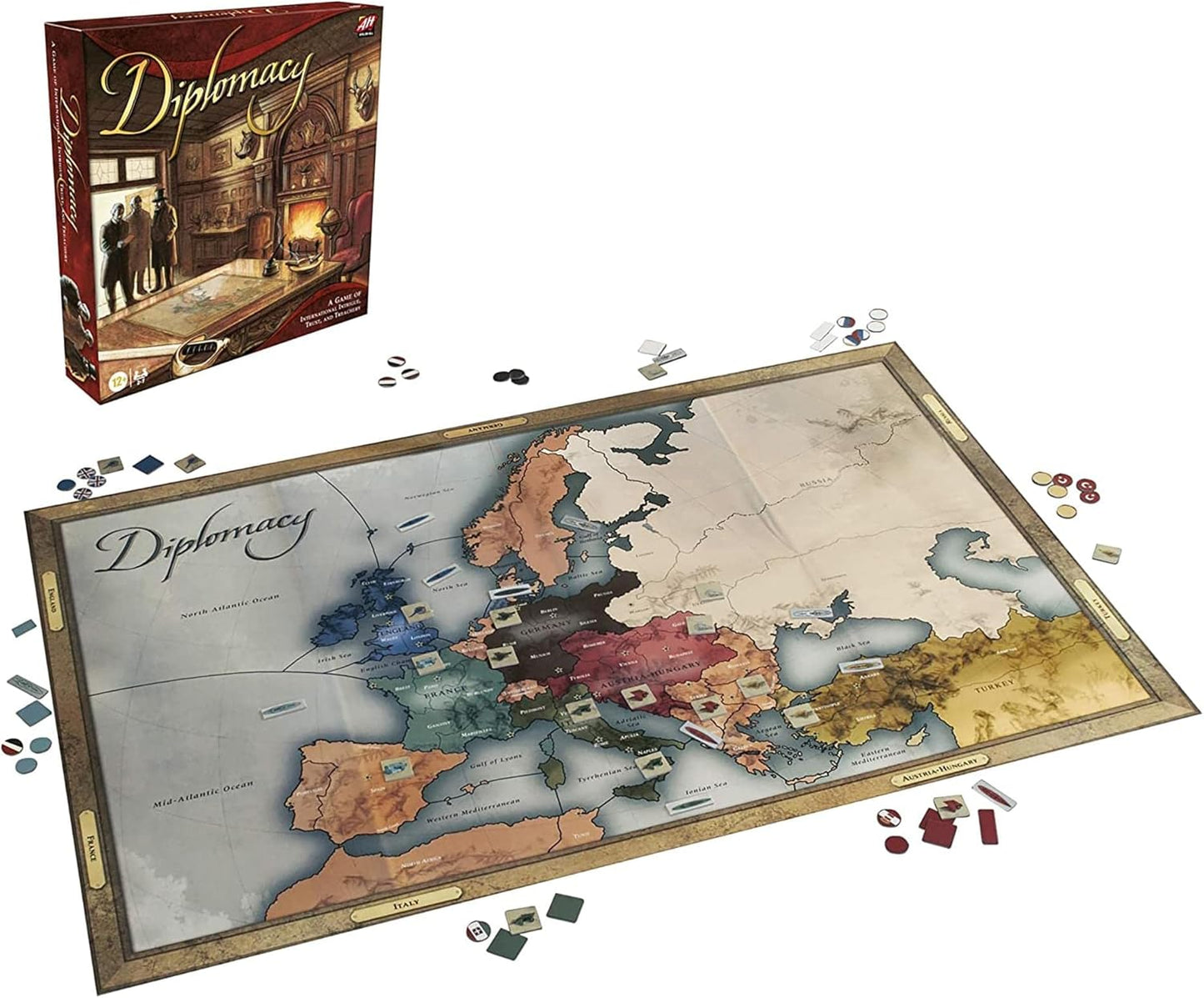 Hasbro Diplomacy Strategy Game - 2-7 Players