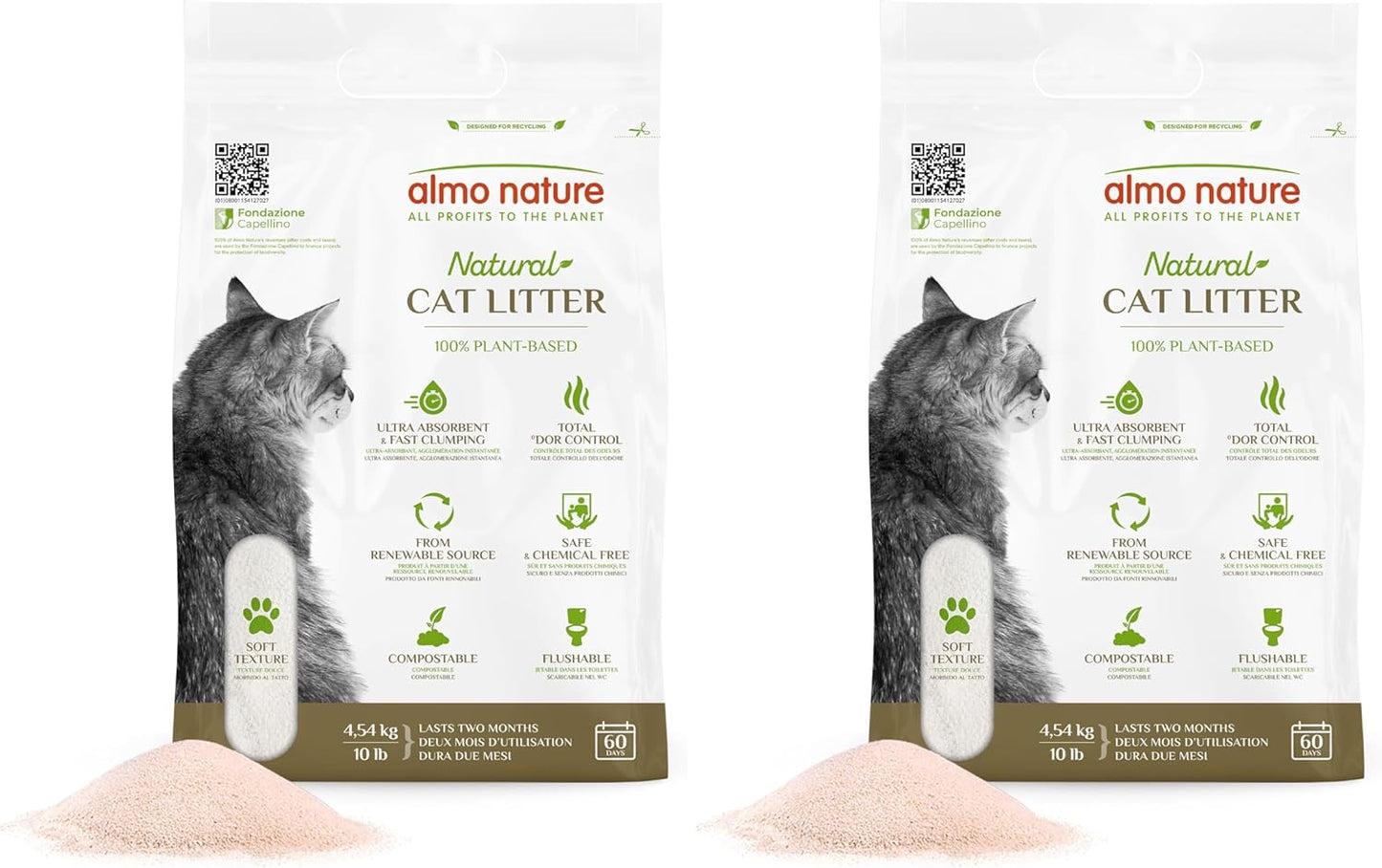 Natural Unscented Cat Litter - Eco-Friendly & Biodegradable