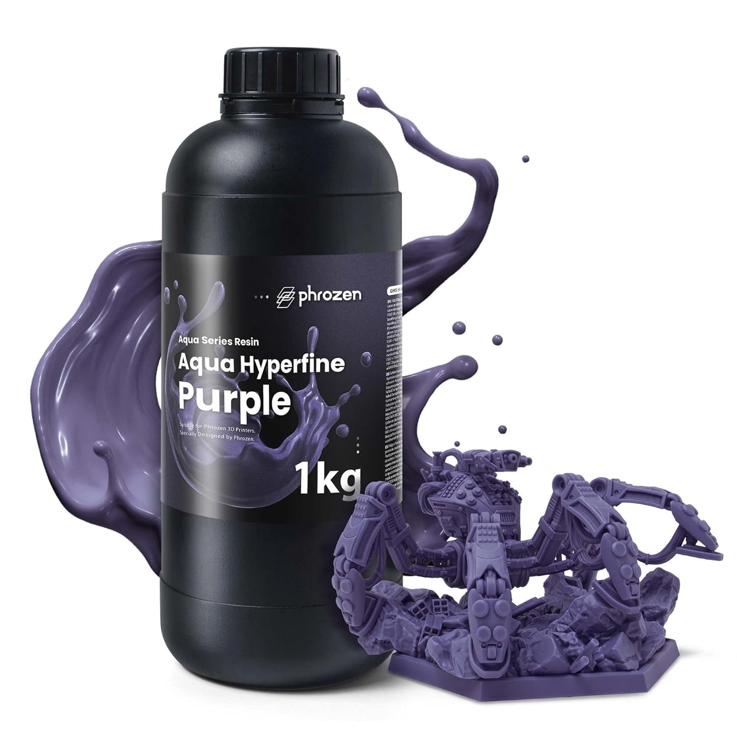 Phrozen Aqua Hyperfine Photopolymer Resin for 3D Printers