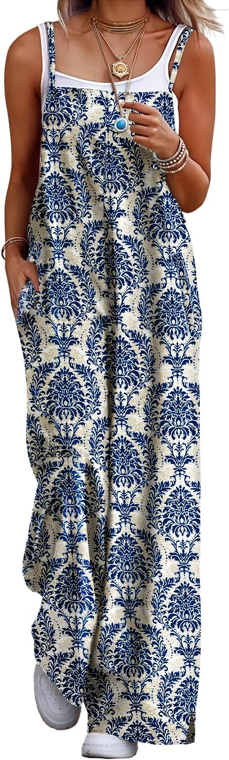 YESNO Women's Summer Boho Casual Jumpsuits for Every Occasion