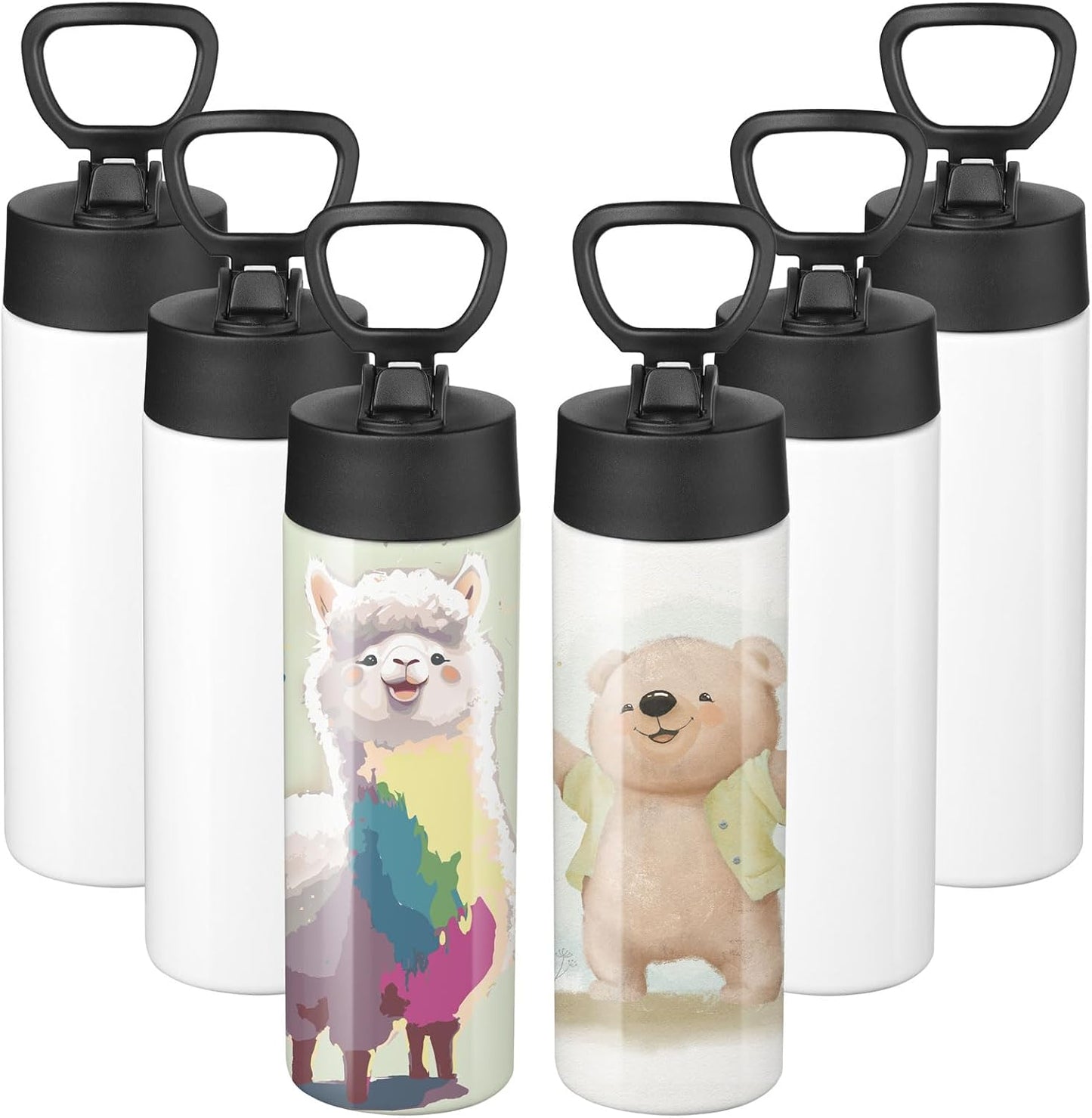 16oz Kid Sublimation Water Bottle Blanks for Custom Designs