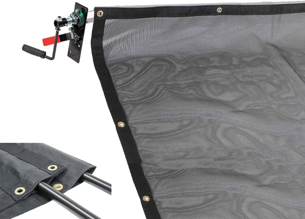 Mytee Products Manual Cab Level Tarp Roller Kit for Dump Trucks