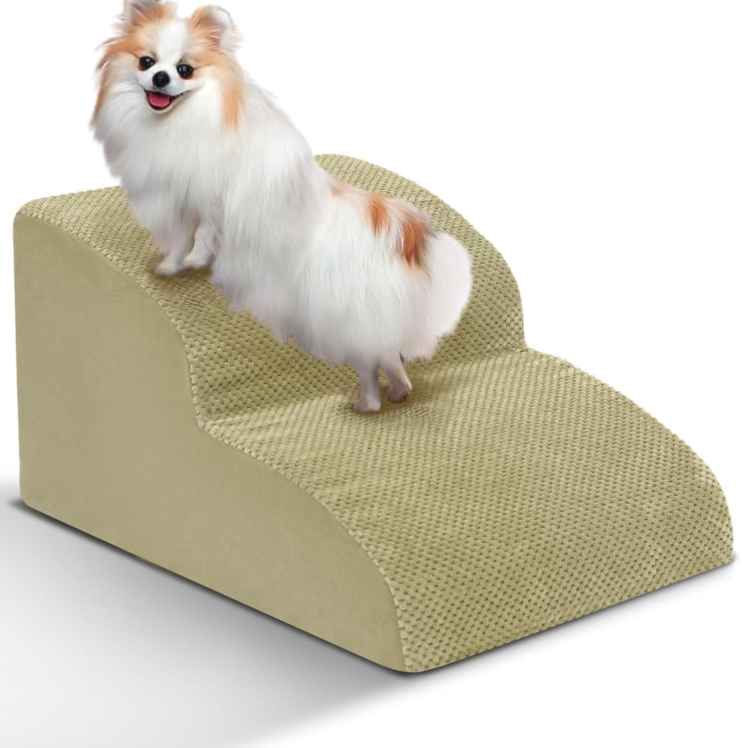 Dog Stairs for Small Dogs - High Density Foam Pet Steps