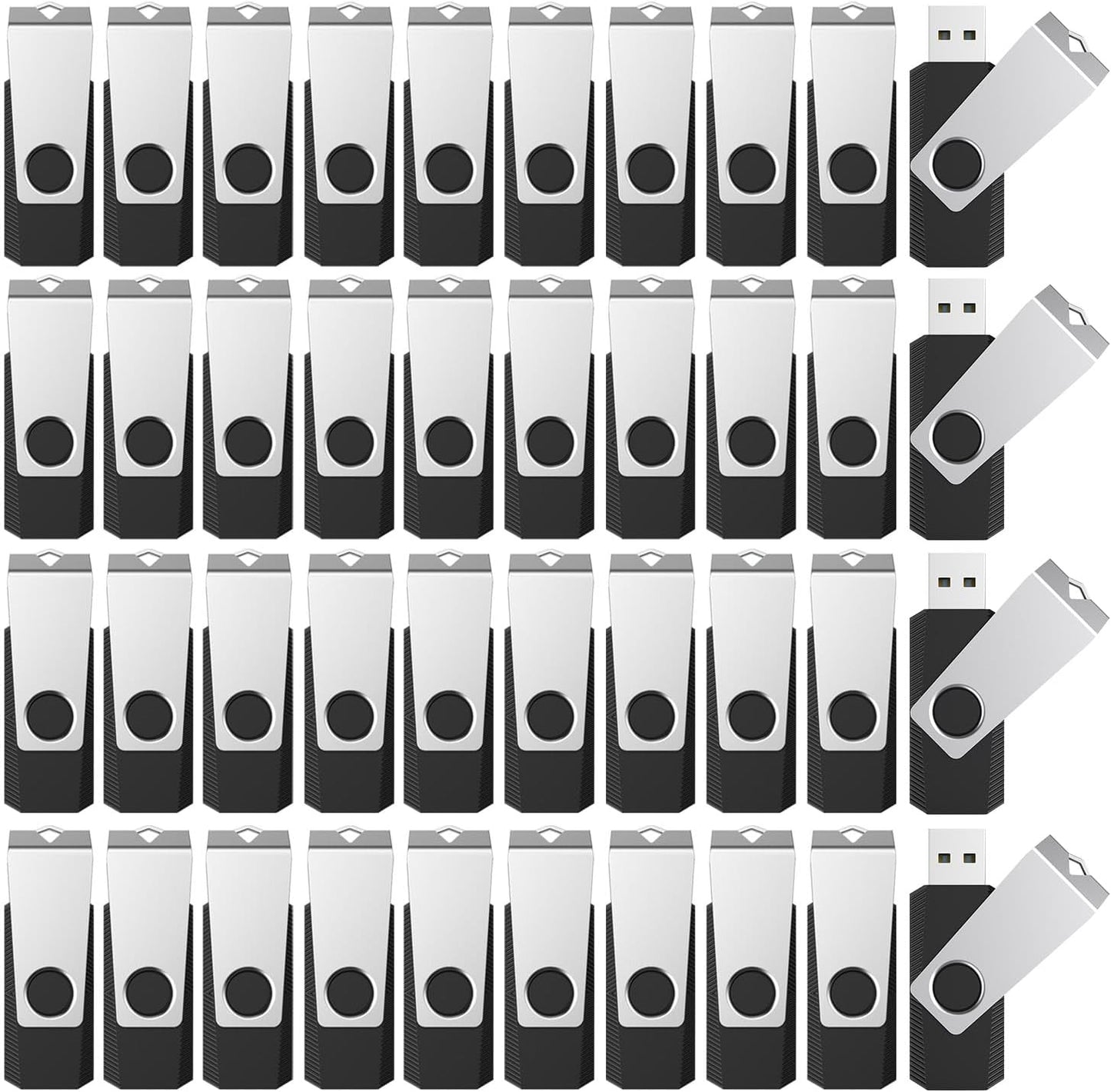 KEXIN 16GB USB Flash Drive Bulk 100 Pack for Easy Storage