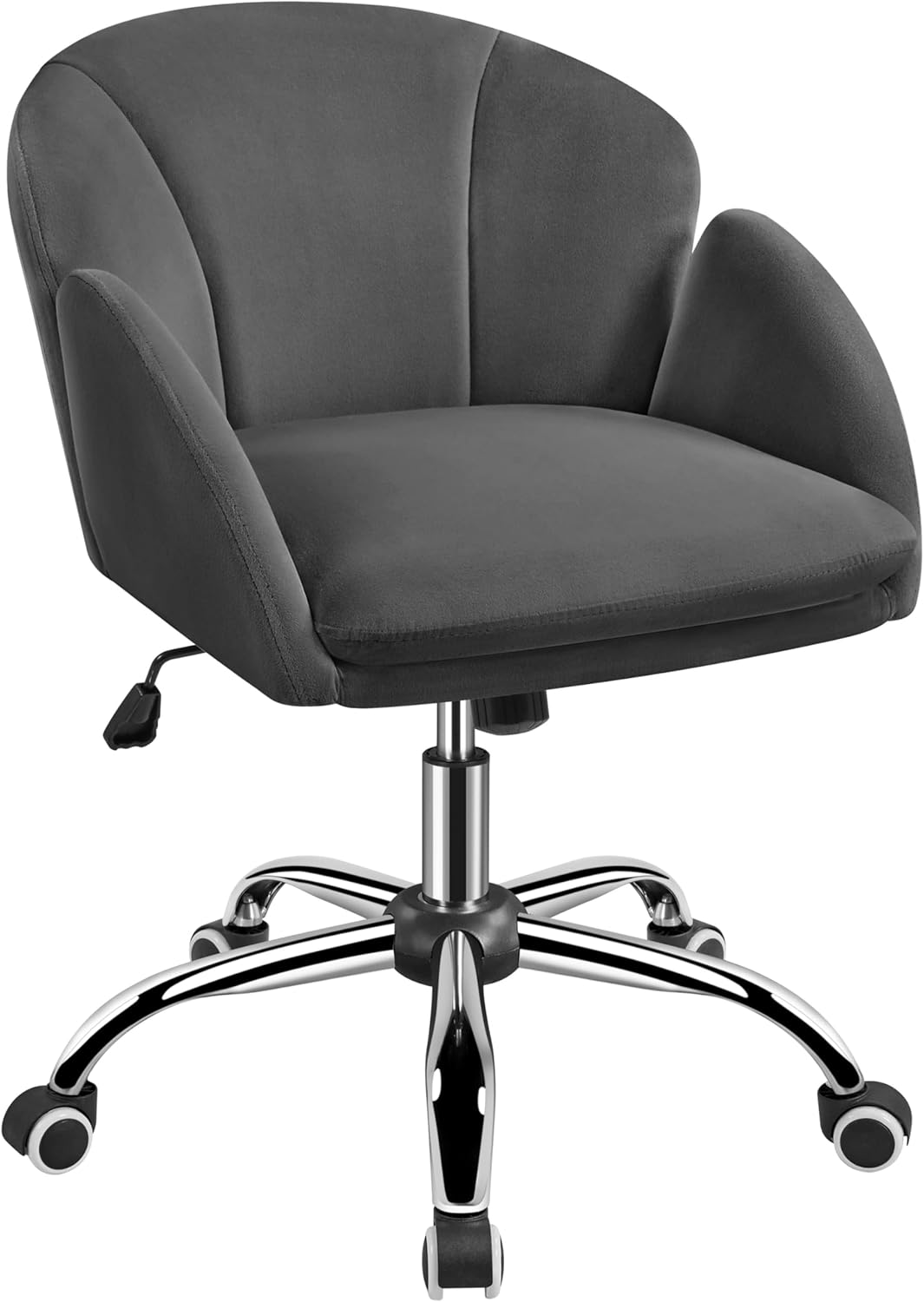 Yaheetech Cute Velvet Desk Chair for Makeup and Home Office