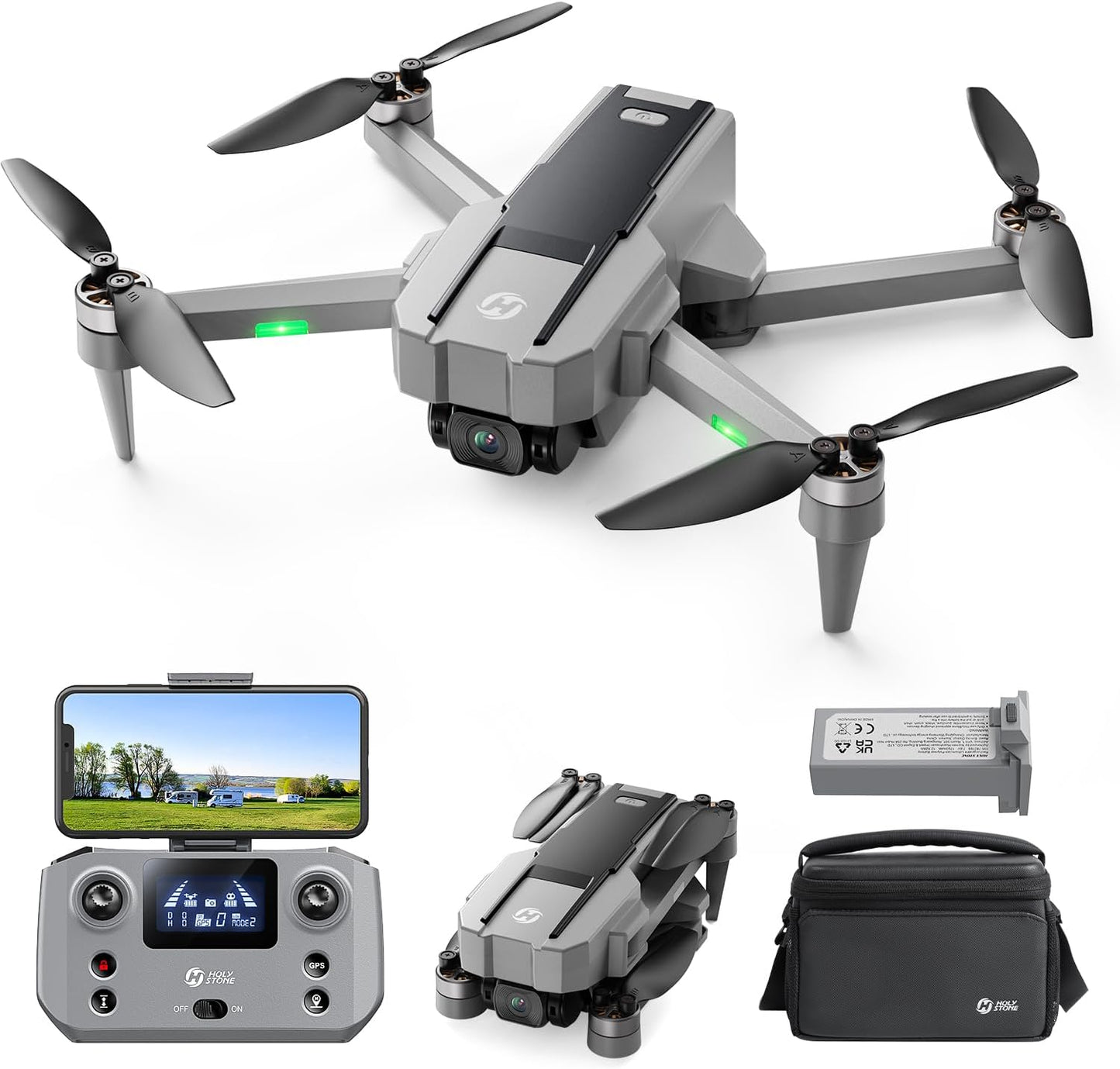 Holy Stone 4k Camera Drone: Ultra Lightweight & Feature-packed!