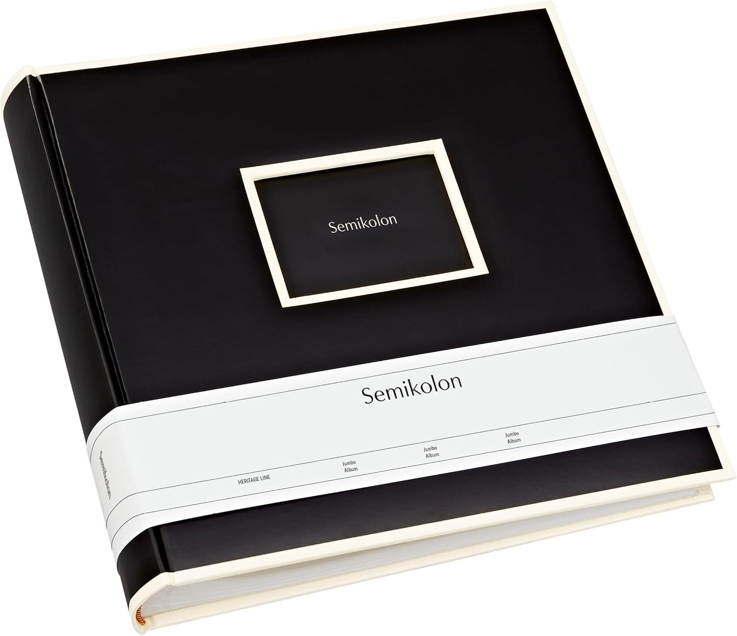 Semikolon Jumbo Photo Album with 100 Cream Pages for Memories