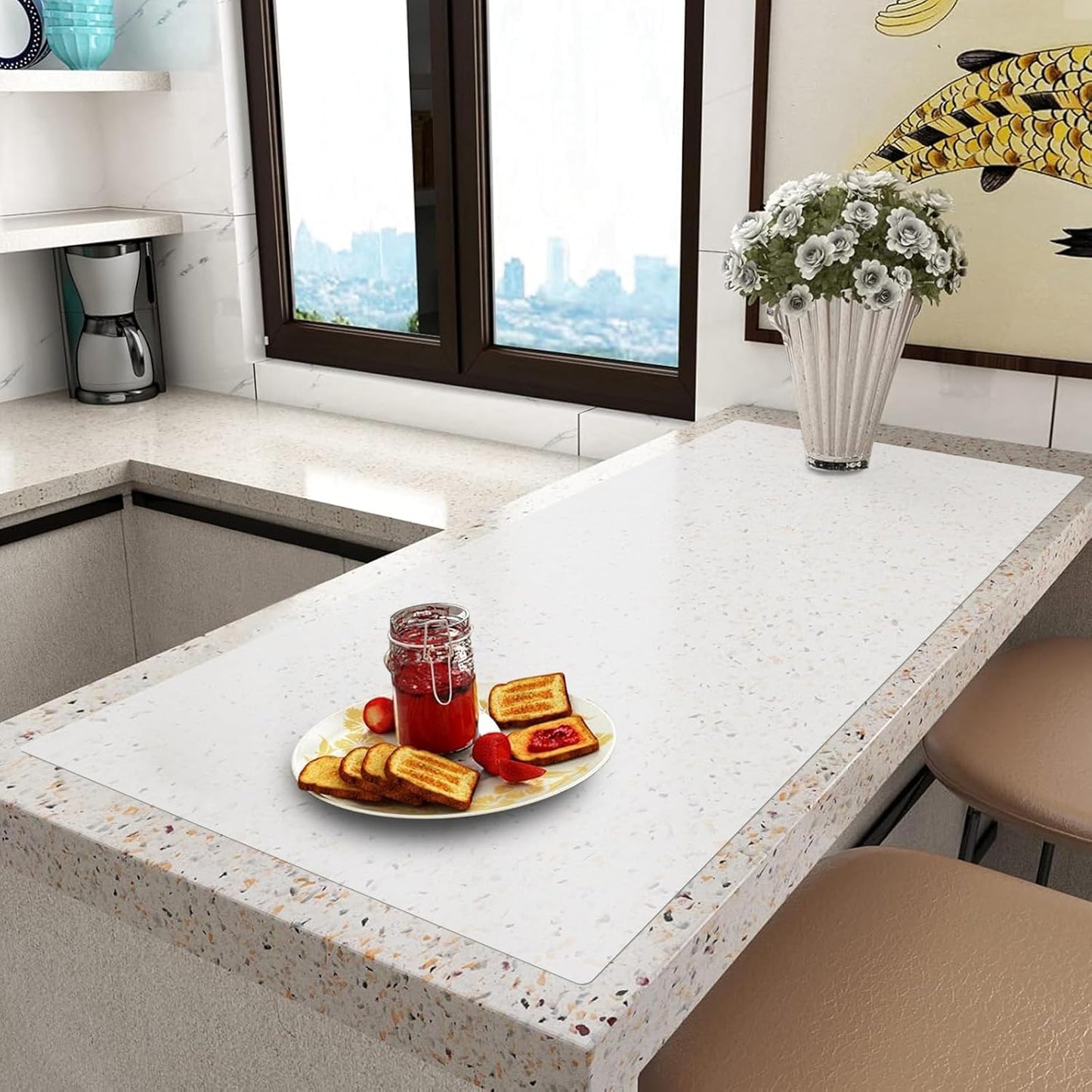 Extra Large Silicone Mat for Kitchen Counter and Table Use
