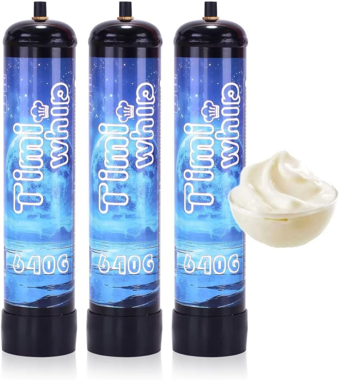 Whipped Cream Charger Trio - Delicious Original Flavor!