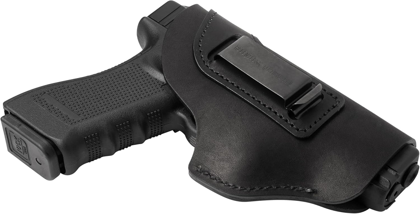 Relentless Tactical Defender Leather IWB Holster for Handguns