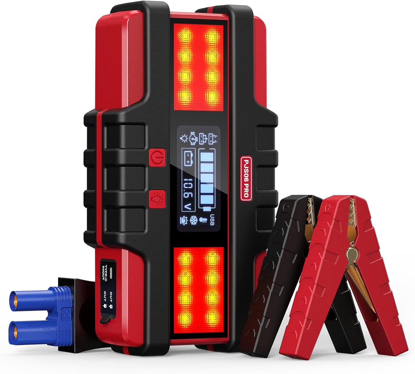 4000A Jump Starter with Smart Display for Roadside Emergencies