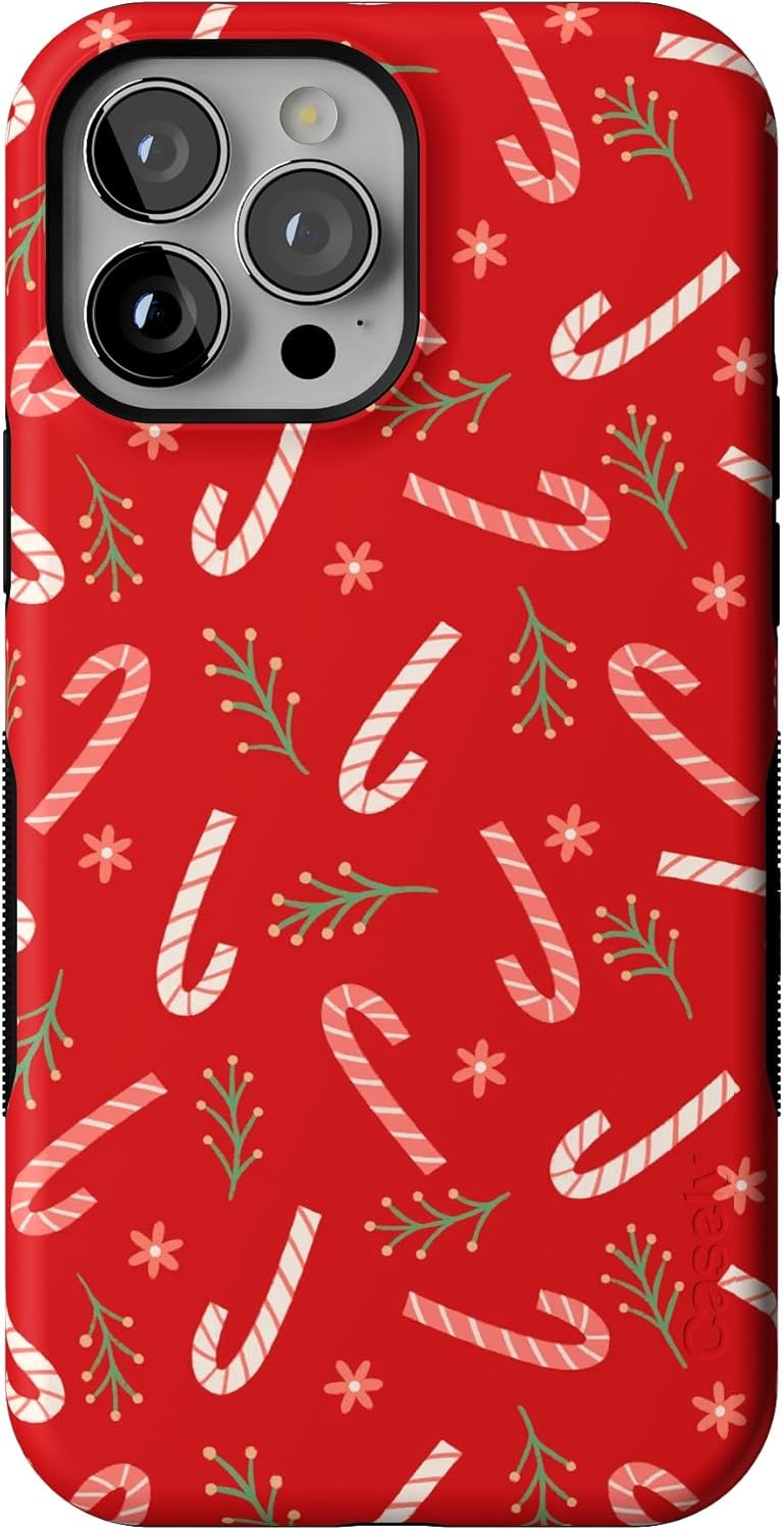 Casely iPhone 13 Pro Max Case - Peppermint Kiss Design