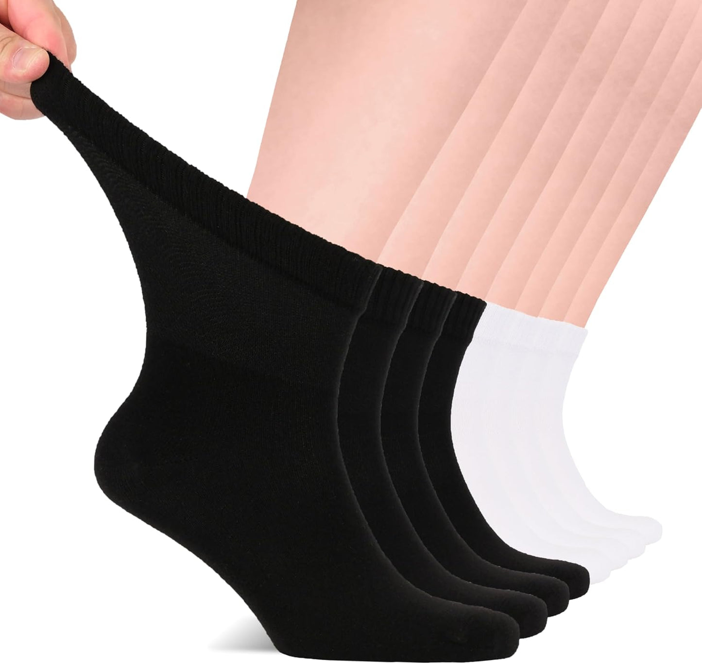 Hugh Ugoli Diabetic Socks for Men - Soft, Breathable Comfort