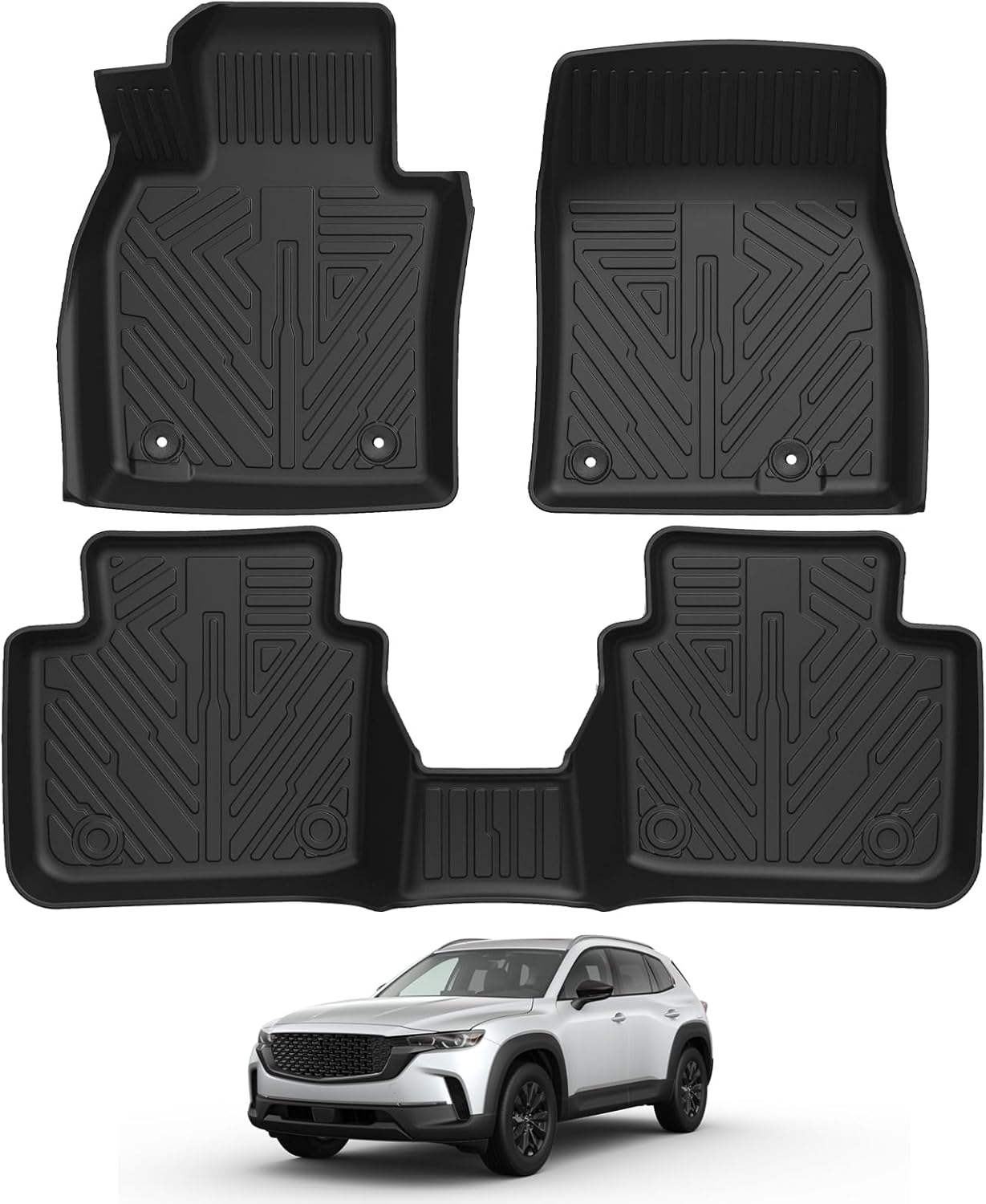 Falafa Floor Mats for Mazda CX-50 2023 2024 2025 All Weather