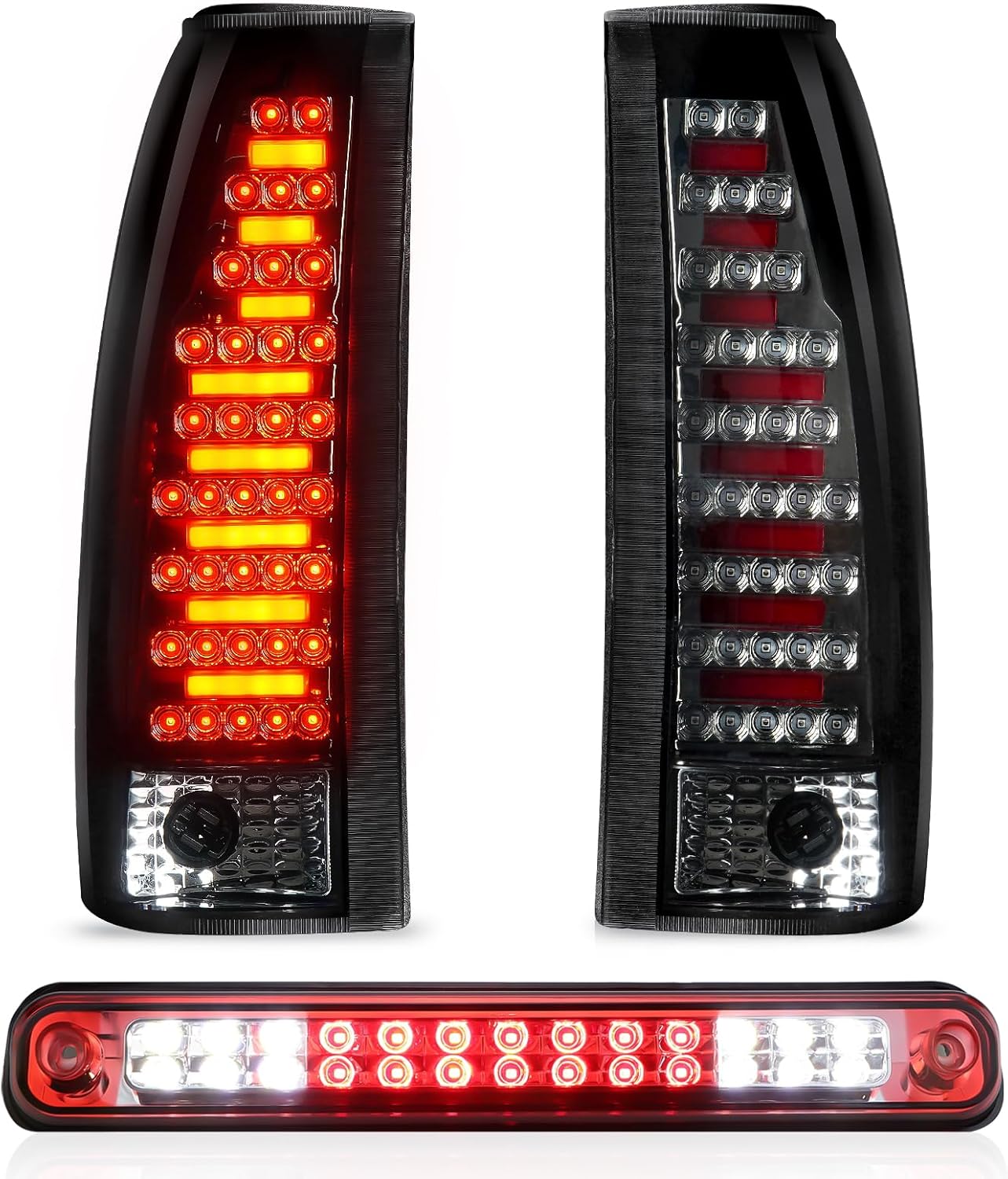 Tresound Tail Lights for Chevy & GMC C1500 K1500 1988-1999