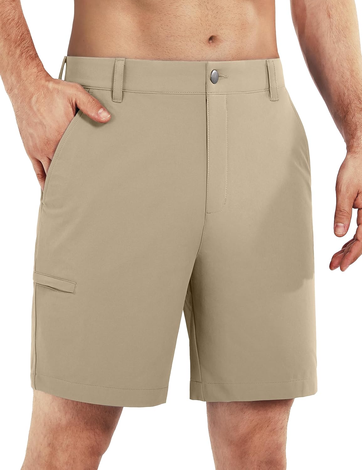 Men's Golf Shorts with 6 Pockets for Comfort and Style