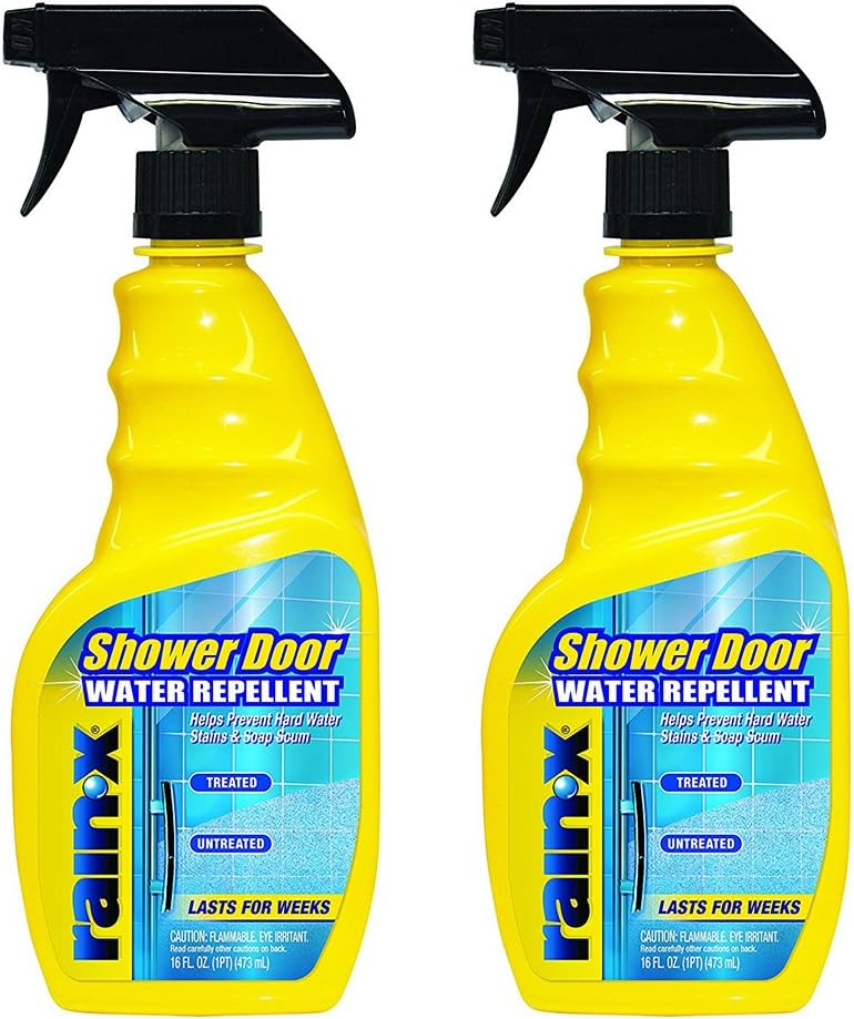 Rain-X Shower Door Water Repellent for Spot-Free Glass