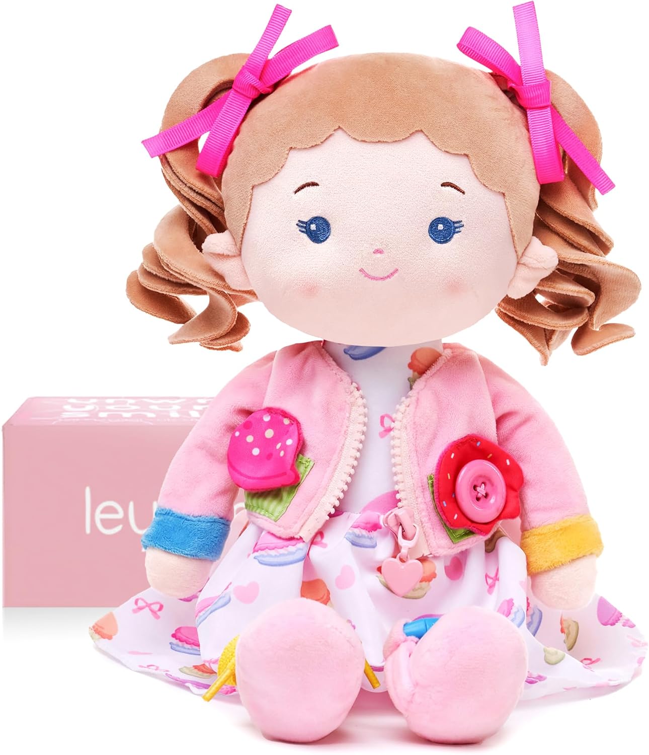 Soft Baby Educational Doll for Learning and Cuddling Fun