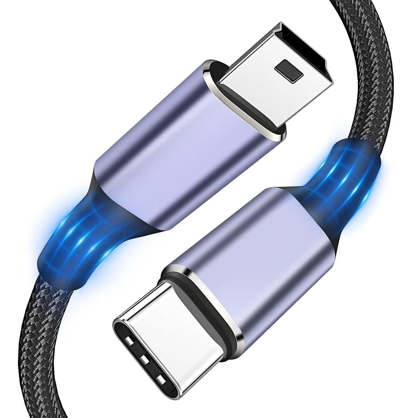 6FT Durable USB C to Mini USB Cable