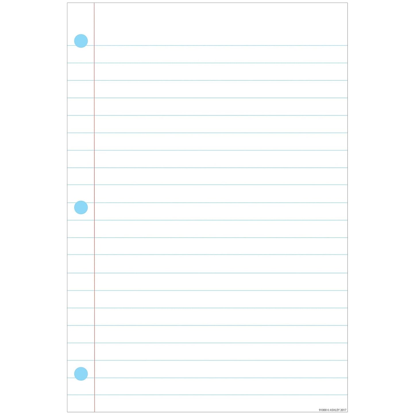 ASHLEY PRODUCTIONS Smart Poly Chart - 13x19 Lined Notebook - Organize Effortlessly!
