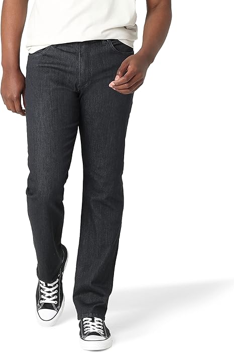 Lee Men's Extreme Motion Regular Straight Jean for Comfort