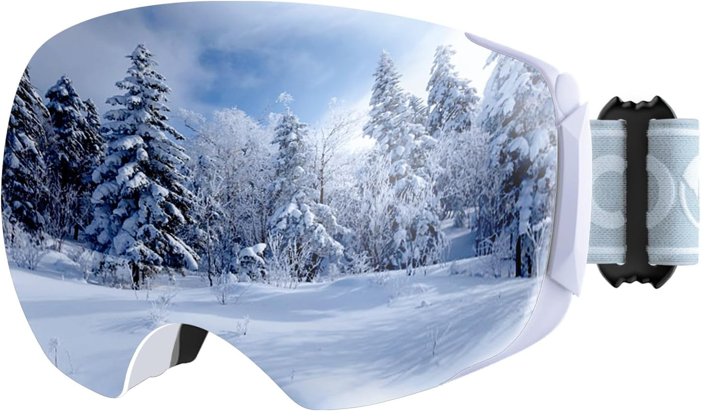 COOLOO Snow Goggles - Anti Fog, UV Protection