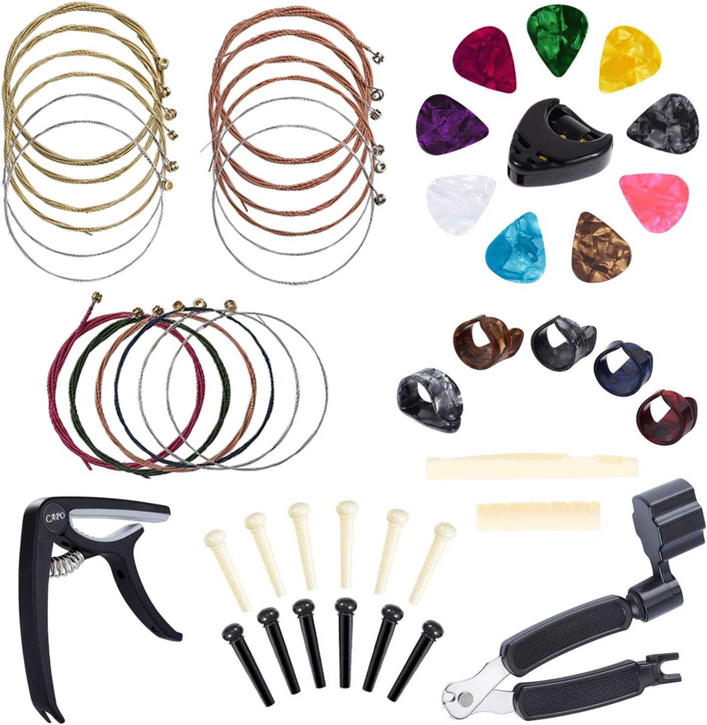 Benvo 49-Piece Guitar Tool Kit - Everything You Need!