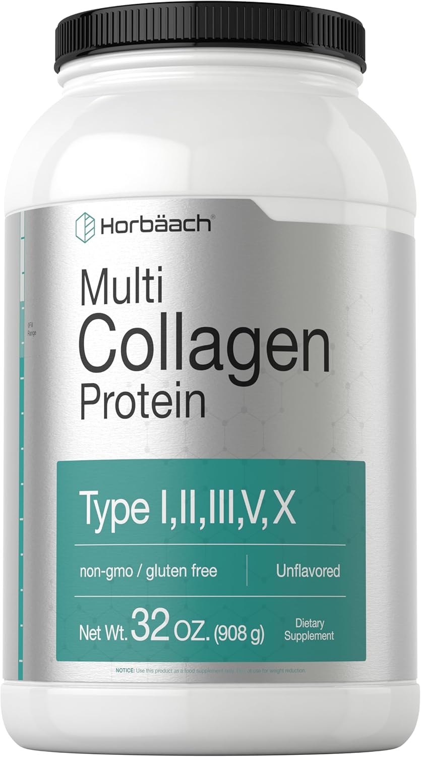 Multi Collagen Protein Powder with Types I, II, III, V, X Benefits