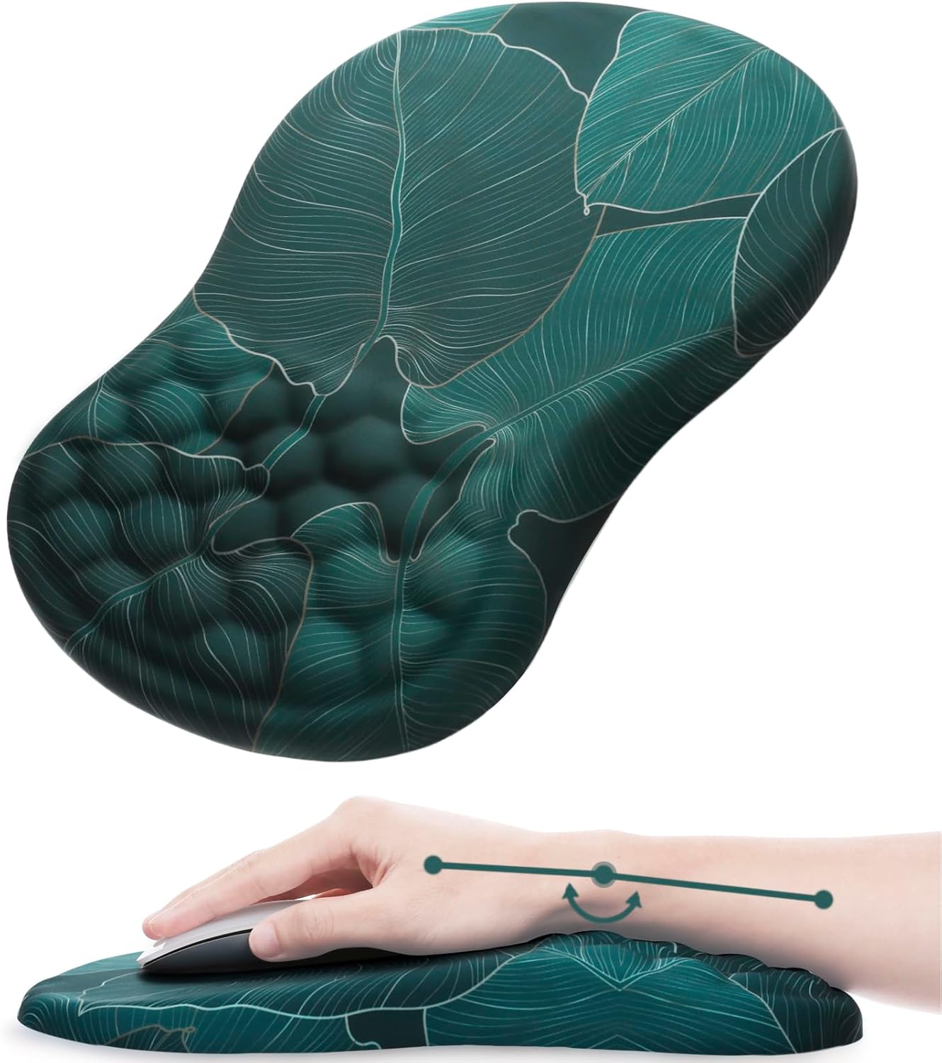 Comfortable Ergonomic Mouse Pad for Pain Relief - Laokiiy