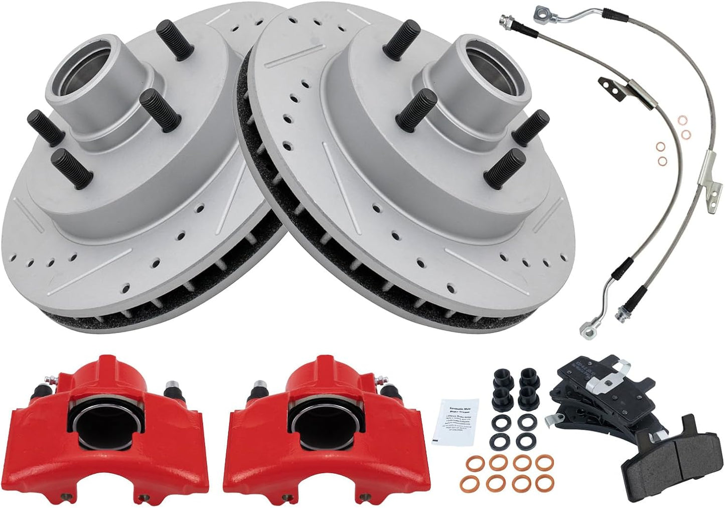 TRQ Performance Brake Pad & Rotor Kit for Chevrolet C1500