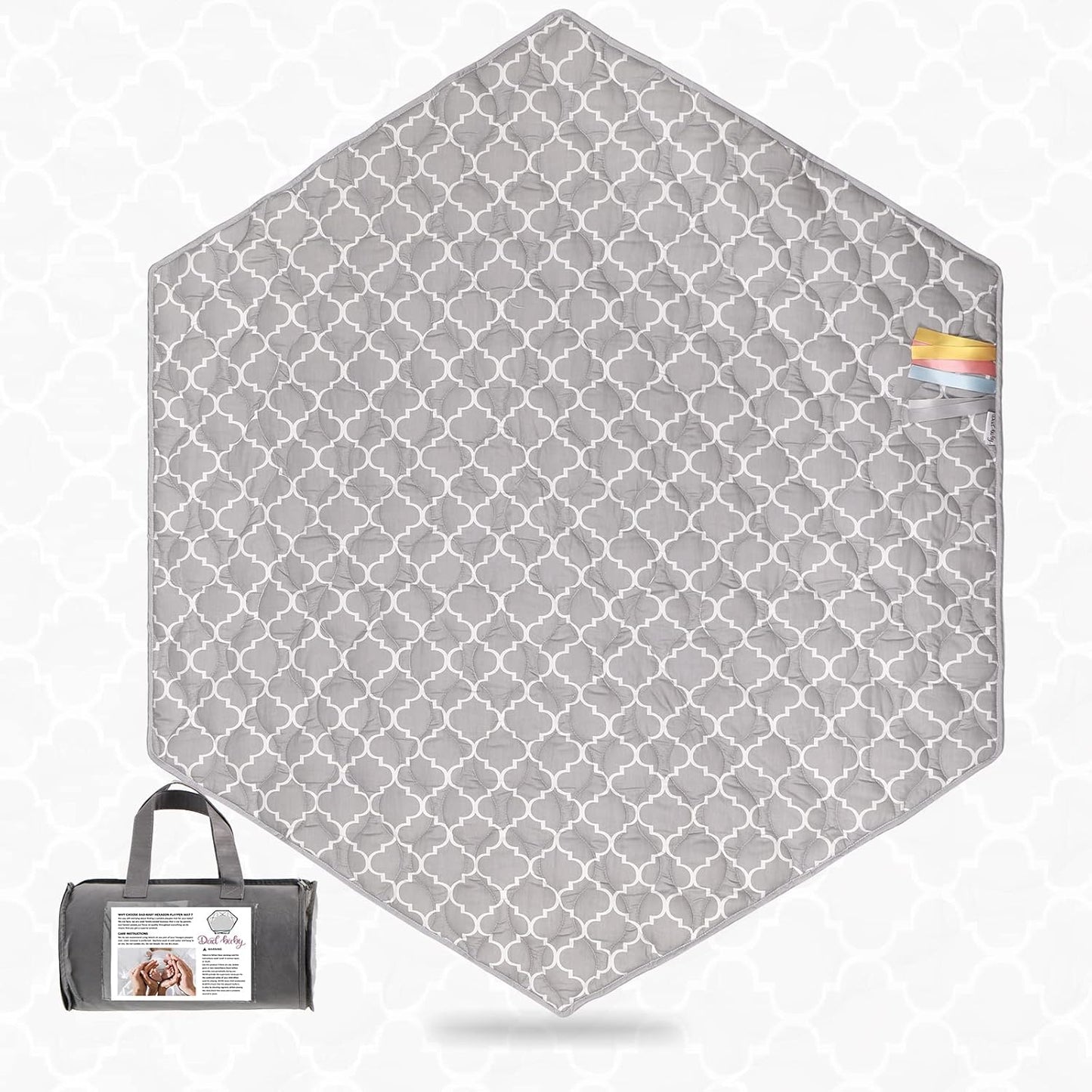Hexagon Play Mat - Ultimate Compatibility & Non-Slip Design!