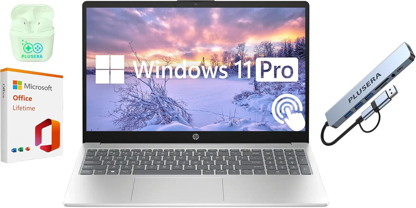 HP 15.6 Touchscreen Laptop: Lightning-Fast Performance!