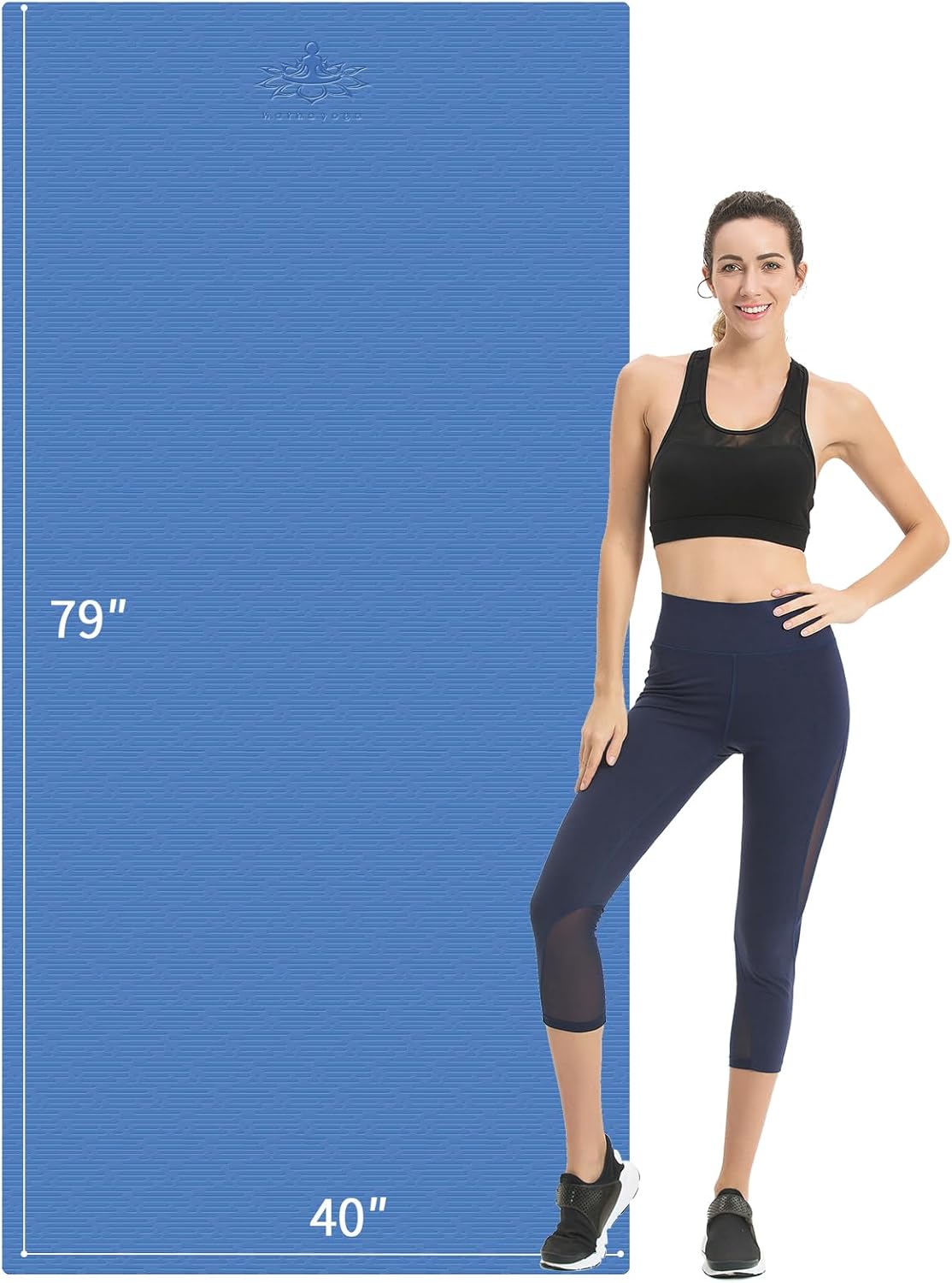 Get the Perfect Grip with 79 Extra Long Non-Slip Yoga Mat