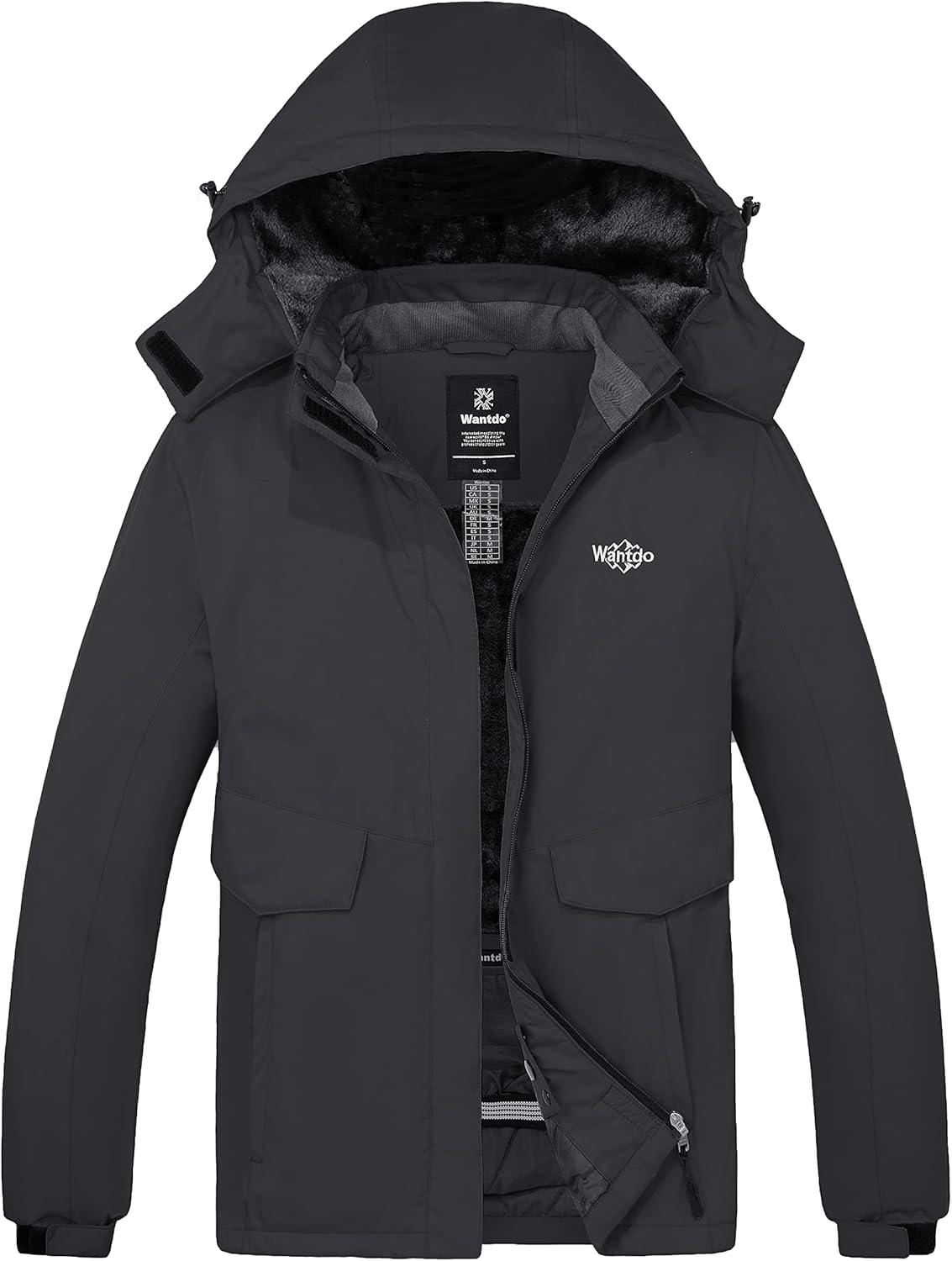Stay Warm and Stylish with Wantdo Ski Jacket!