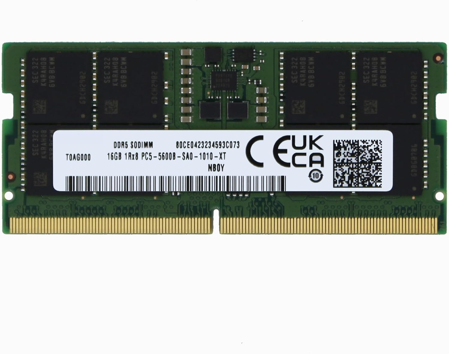 16GB DDR5 5600MHz SODIMM Memory Upgrade for Lenovo Laptops